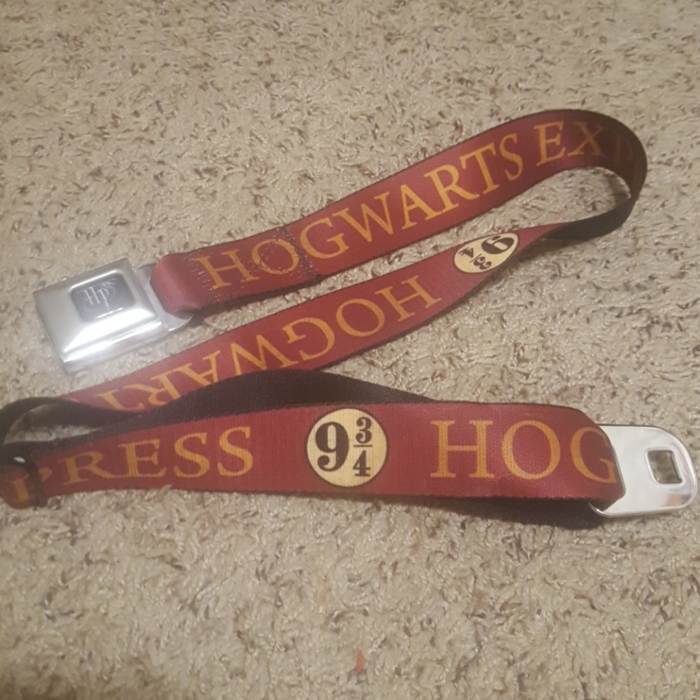 🍭 3 FOR $10 🍭Harry Potter Seatbelt Buckle Belt